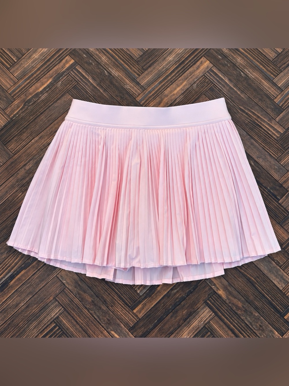 Lululemon Varsity High Rise Pleated Tennis Skirt In Light Pink Size 6